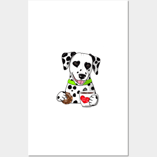 Dalmatian Coffee Posters and Art